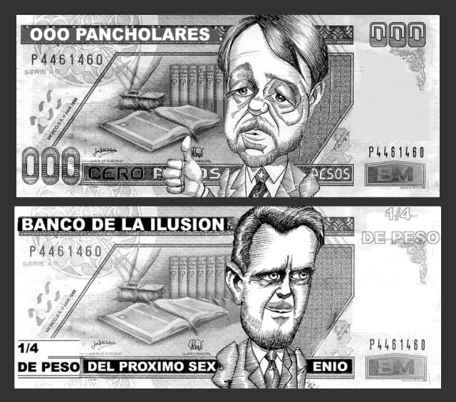 Billetes-Castañeda y Creel-@rickamacho