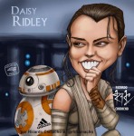 Daisy Ridley -Star Wars @rickamacho