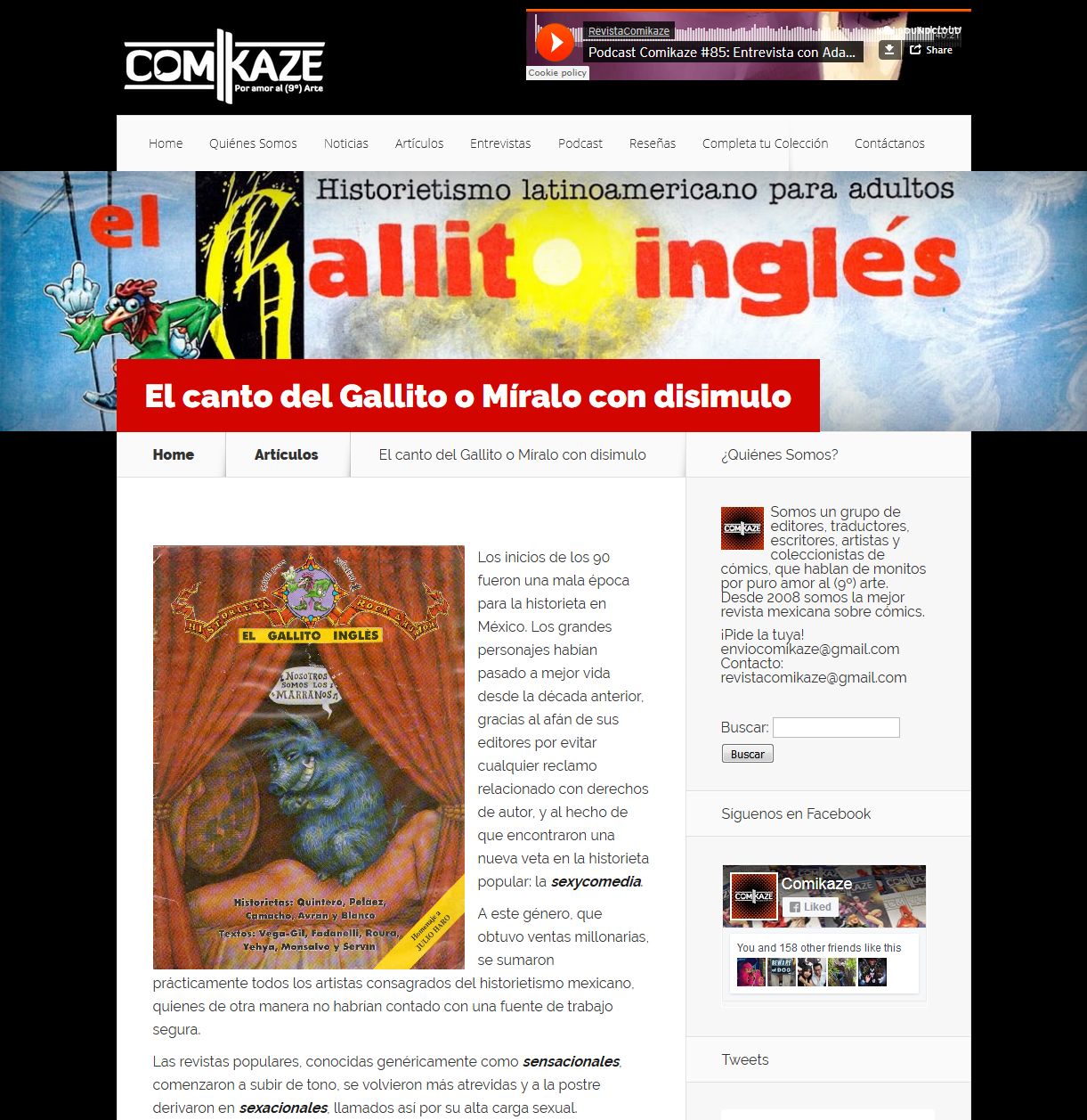 El canto del Gallito o Míralo con disimulo I Comikaze' - www_comikaze_net_el-gallito-ingles